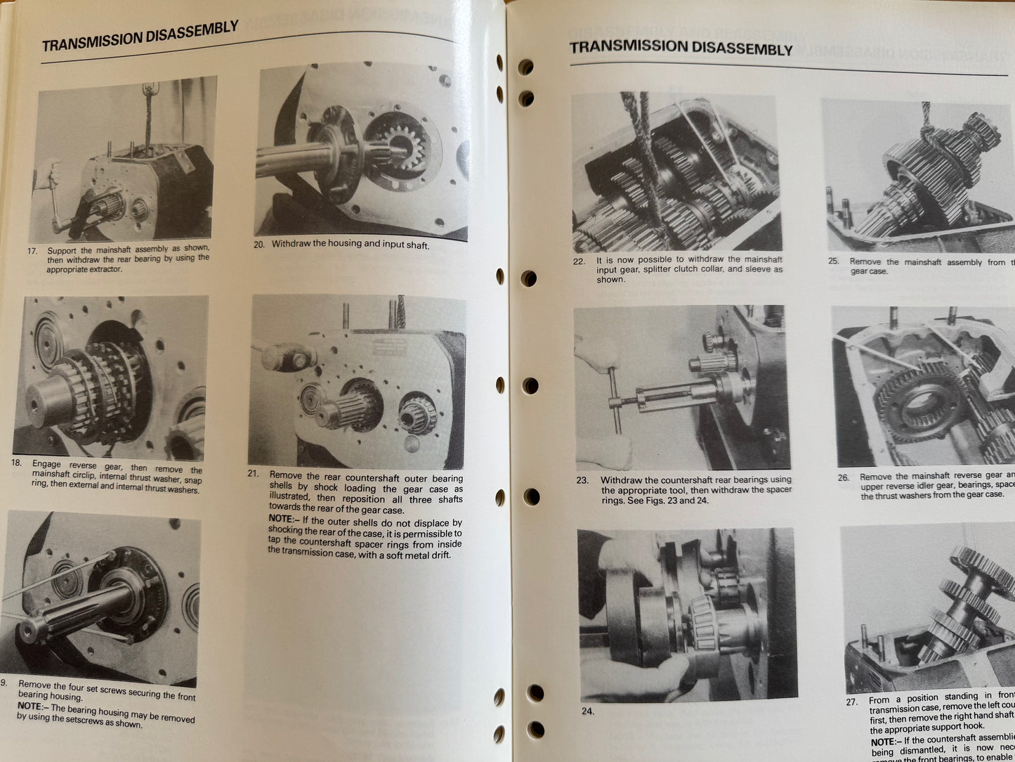 Spicer SST-8010 10 speed transmission service manual - physical product