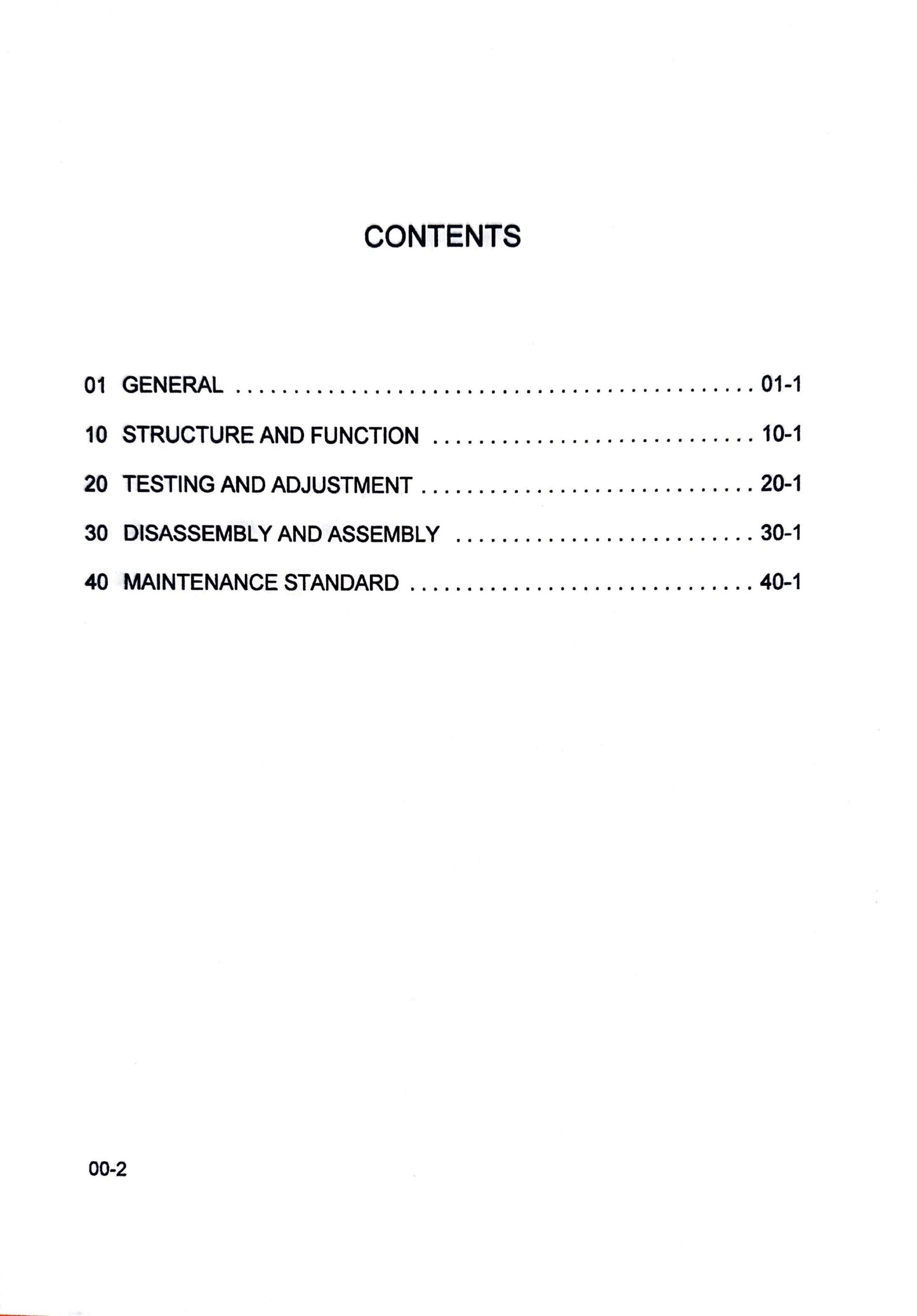 Komatsu PC200, PC200LC-6, PC210LC-6, PC220LC-6, PC250LC-6 Hydraulic Excavators Shop Manual - CEBM000102 Digital version