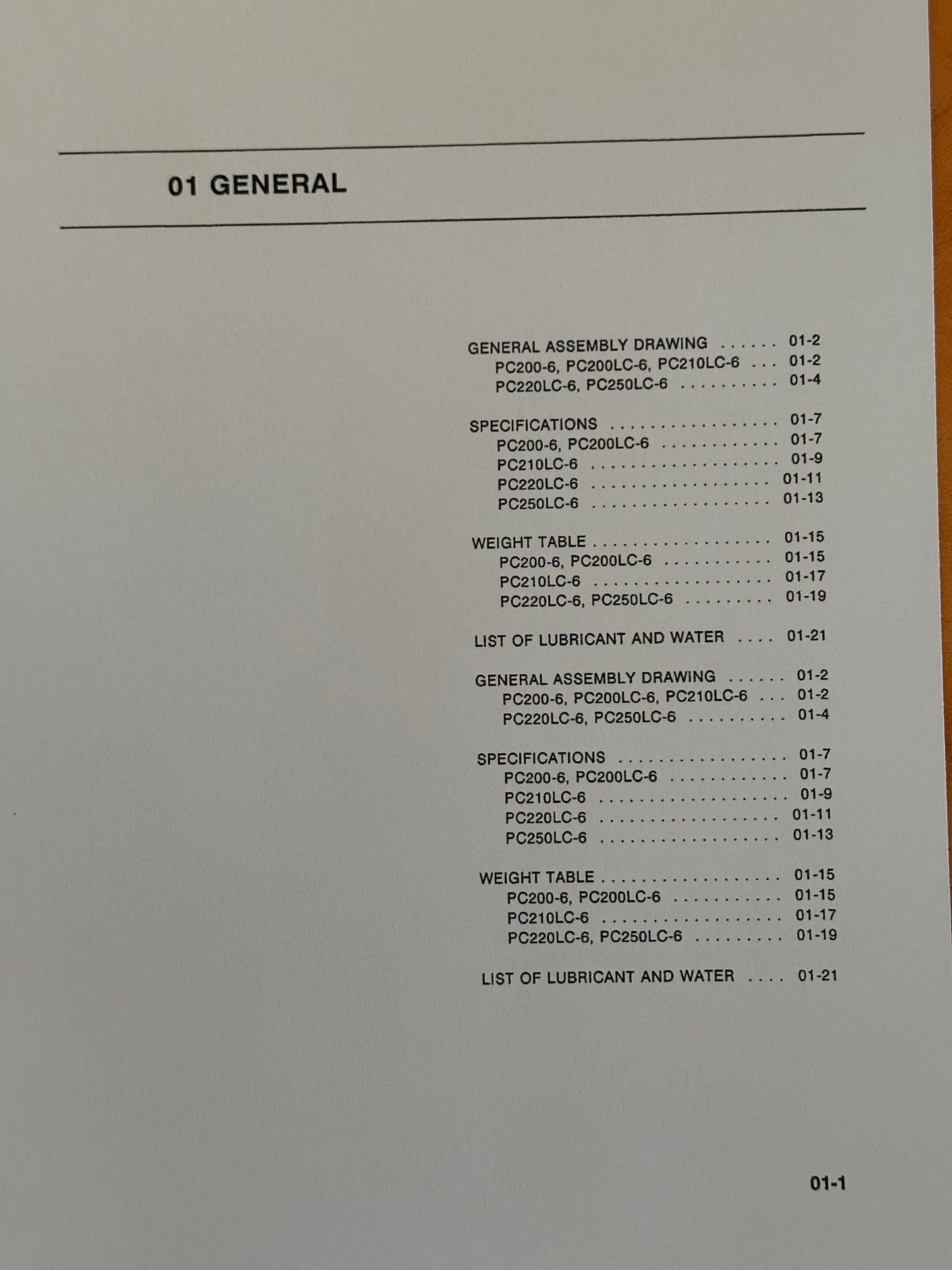 Komatsu PC200-6, PC200LC-6, PC210LC-6, PC220LC-6, PC250LC-6 Excavators Shop Manual - CEBMX20601 Digital version