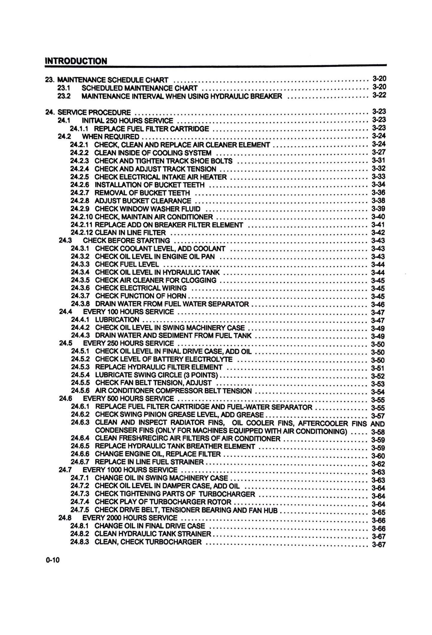 Komatsu PC270LC-6 Hydraulic Excavator s/n A83001 and up - Operation & Maintenance Manual - CEAM003400 Digital version
