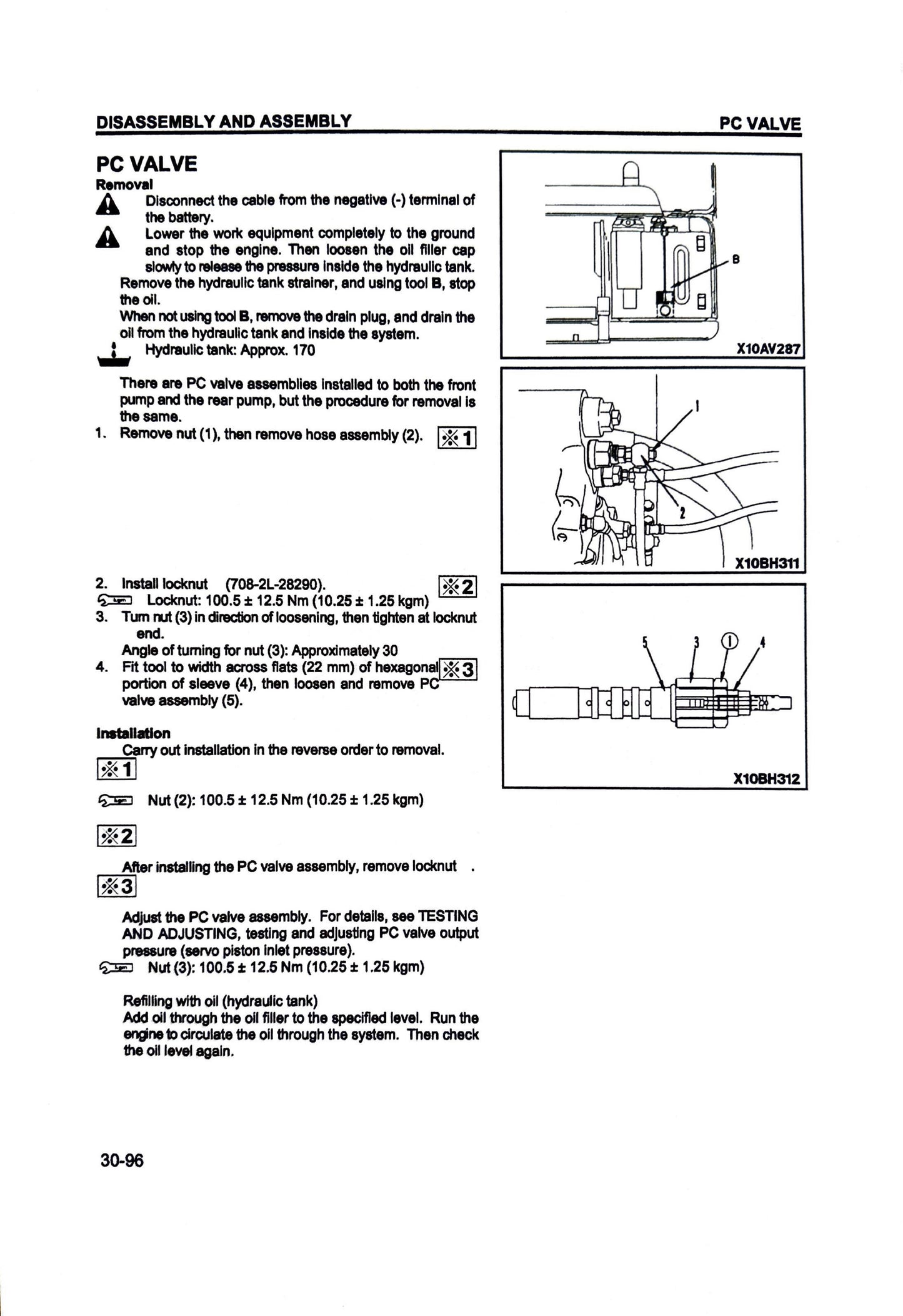 Komatsu PC200Z-6LE Hydraulic Excavator Shop Manual - CEBM001700 Digital version