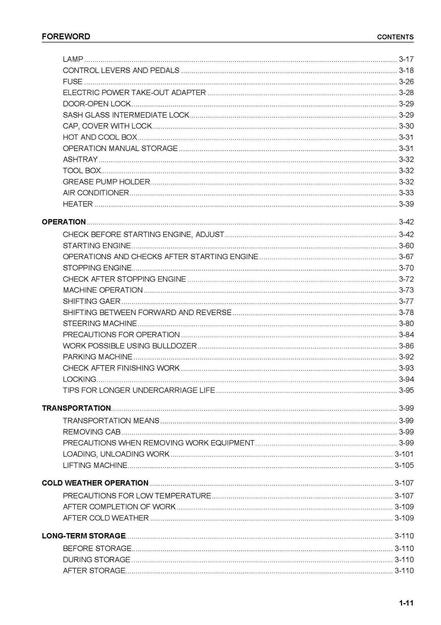 Komatsu D65EX-12, D65PX-12 bulldozer Operation and Maintenance manual - digital copy SEAM007209T