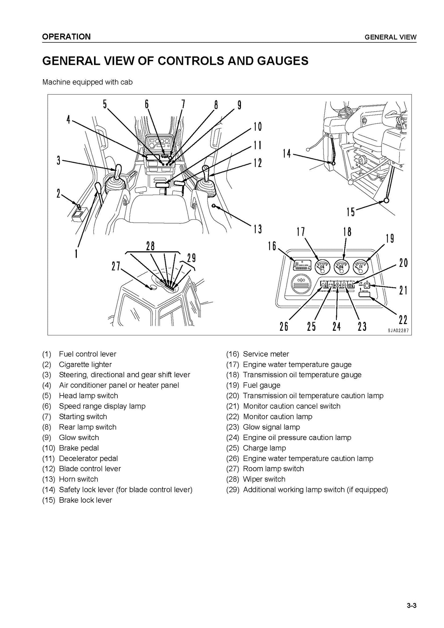 Komatsu D65EX-12, D65PX-12 bulldozer Operation and Maintenance manual - digital copy SEAM007209T