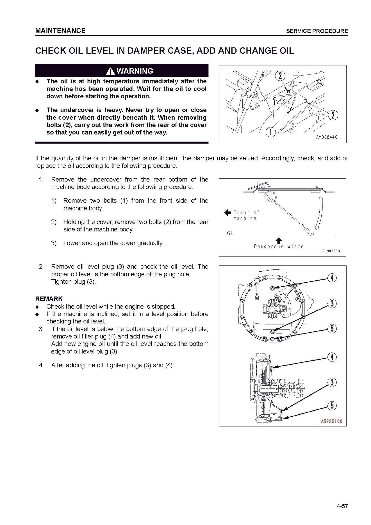 Komatsu D65EX-12, D65PX-12 bulldozer Operation and Maintenance manual - digital copy SEAM007209T