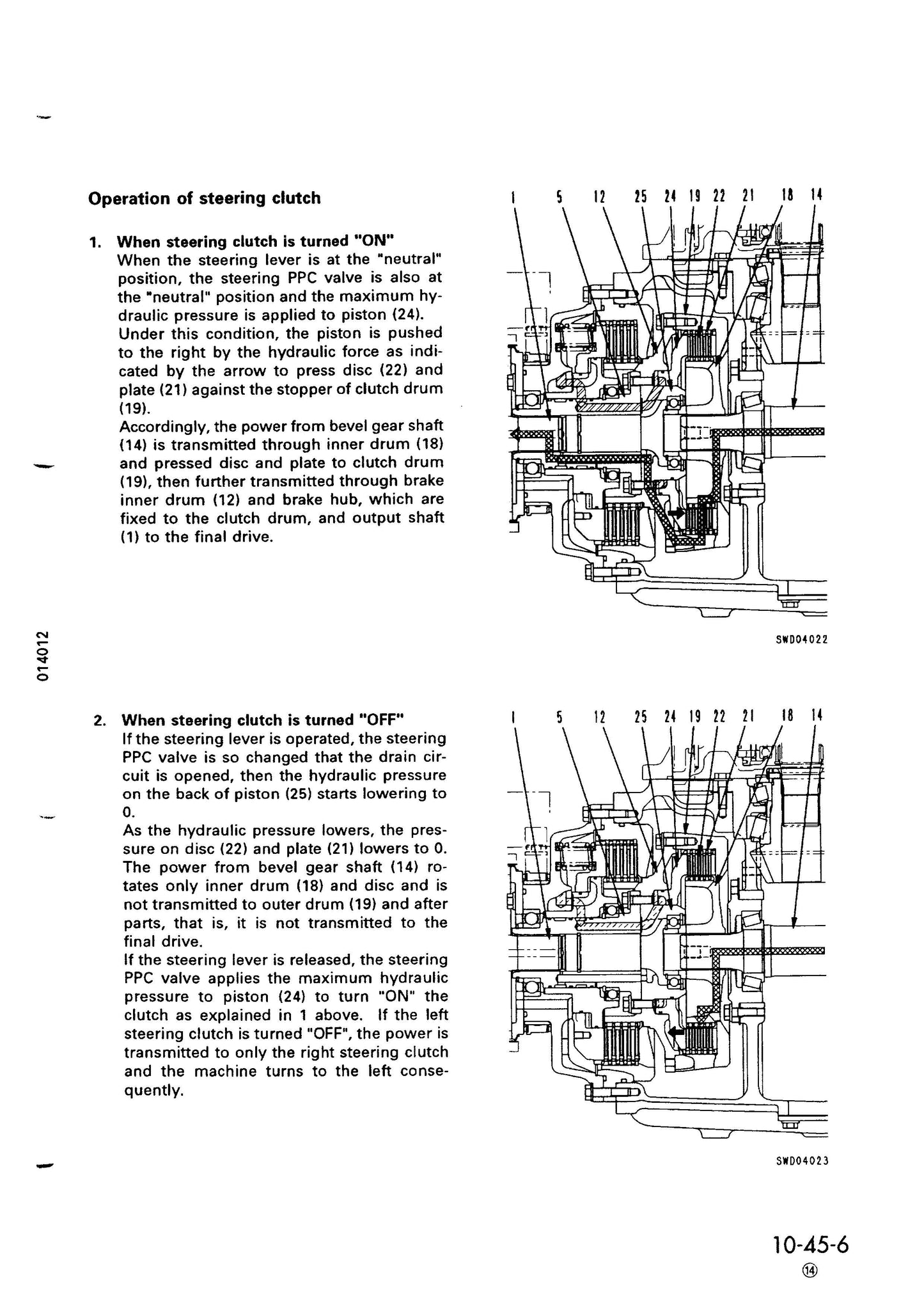 Komatsu D65E,P-12 and D65EX,PX-12 bulldozer Workshop manual - digital copy SEBM001920