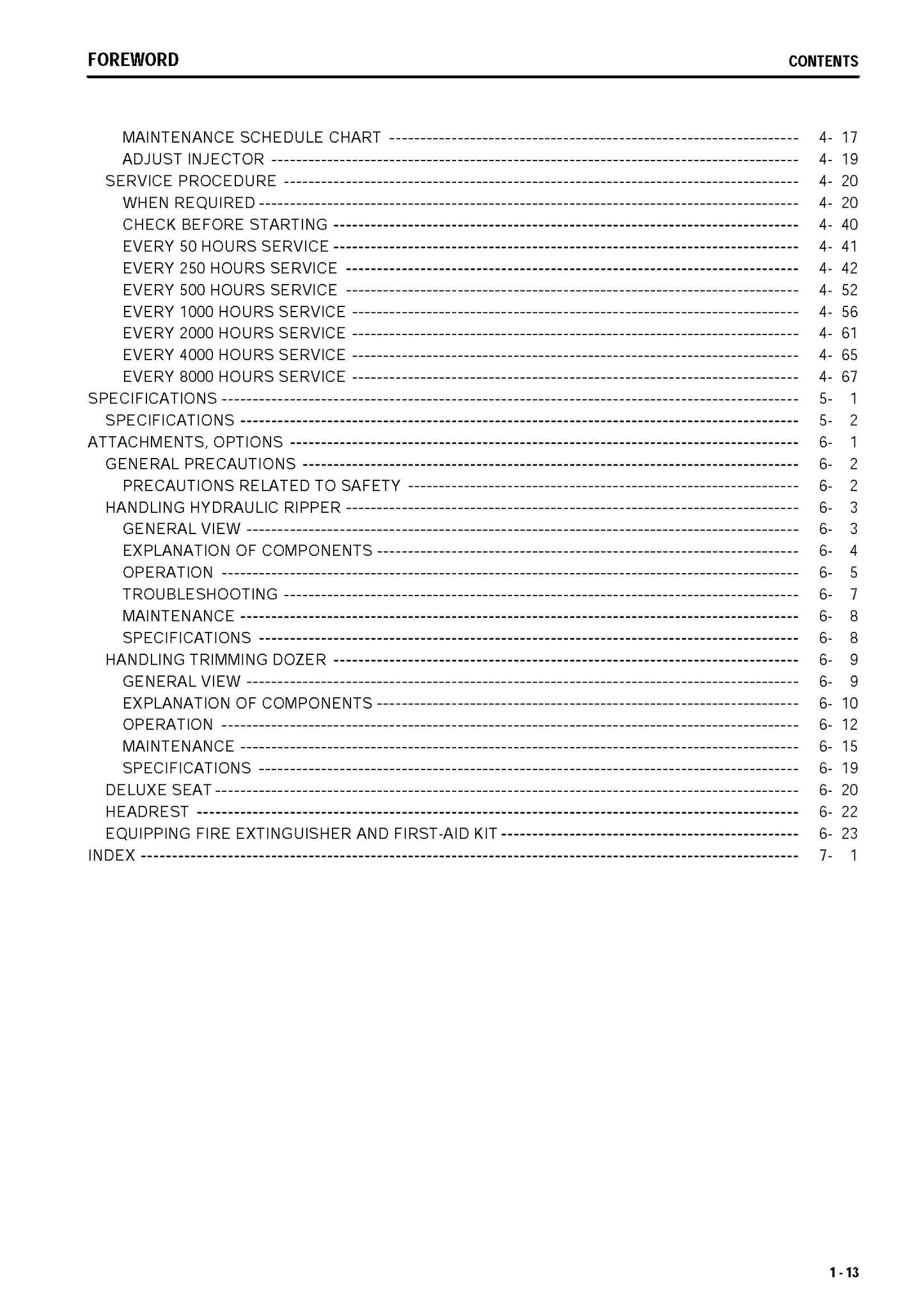 Komatsu D65EX-15, D65PX-15, D65WX-15 bulldozers Operation and maintenance manual - digital version TEN00013-00