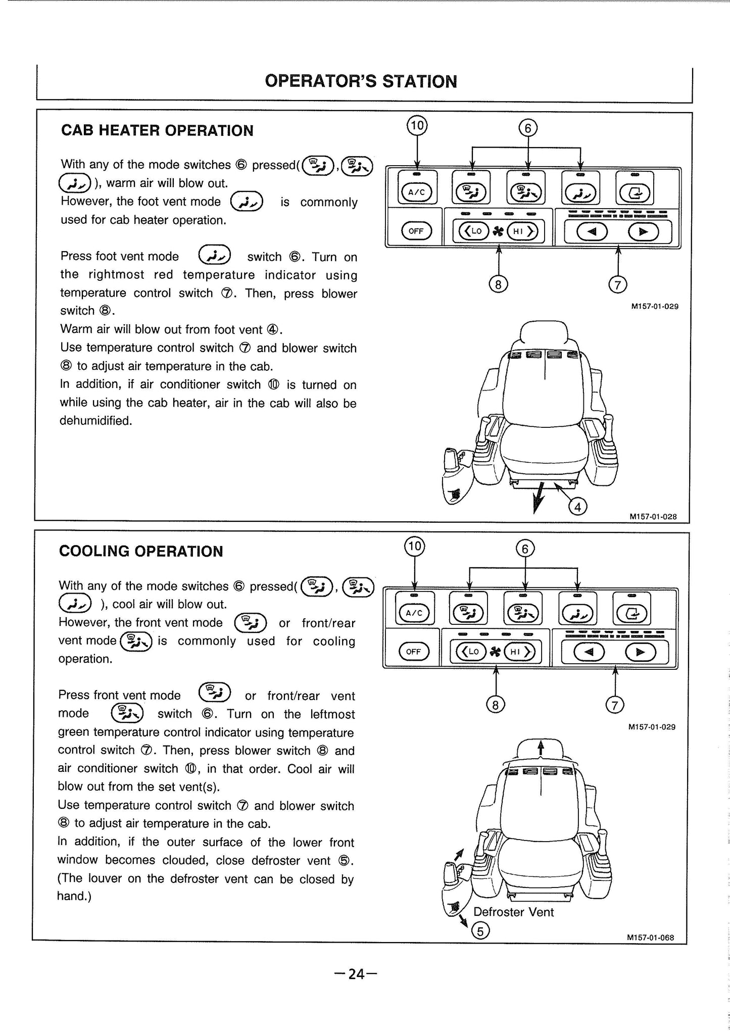 Hitachi EX200-5, EX200LC-5, EX210H-5, EX210LCH-5 Excavator Operator’s Manual - EM14M-1-3 Digital version