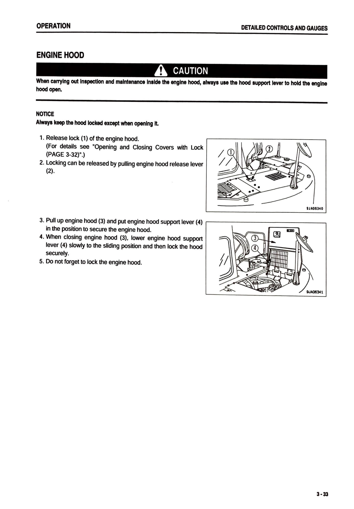 Komatsu PC138US-2, PC138USLC-2 Hydraulic Excavator Operation and Maintenance Manual - SEAM035409T Digital version