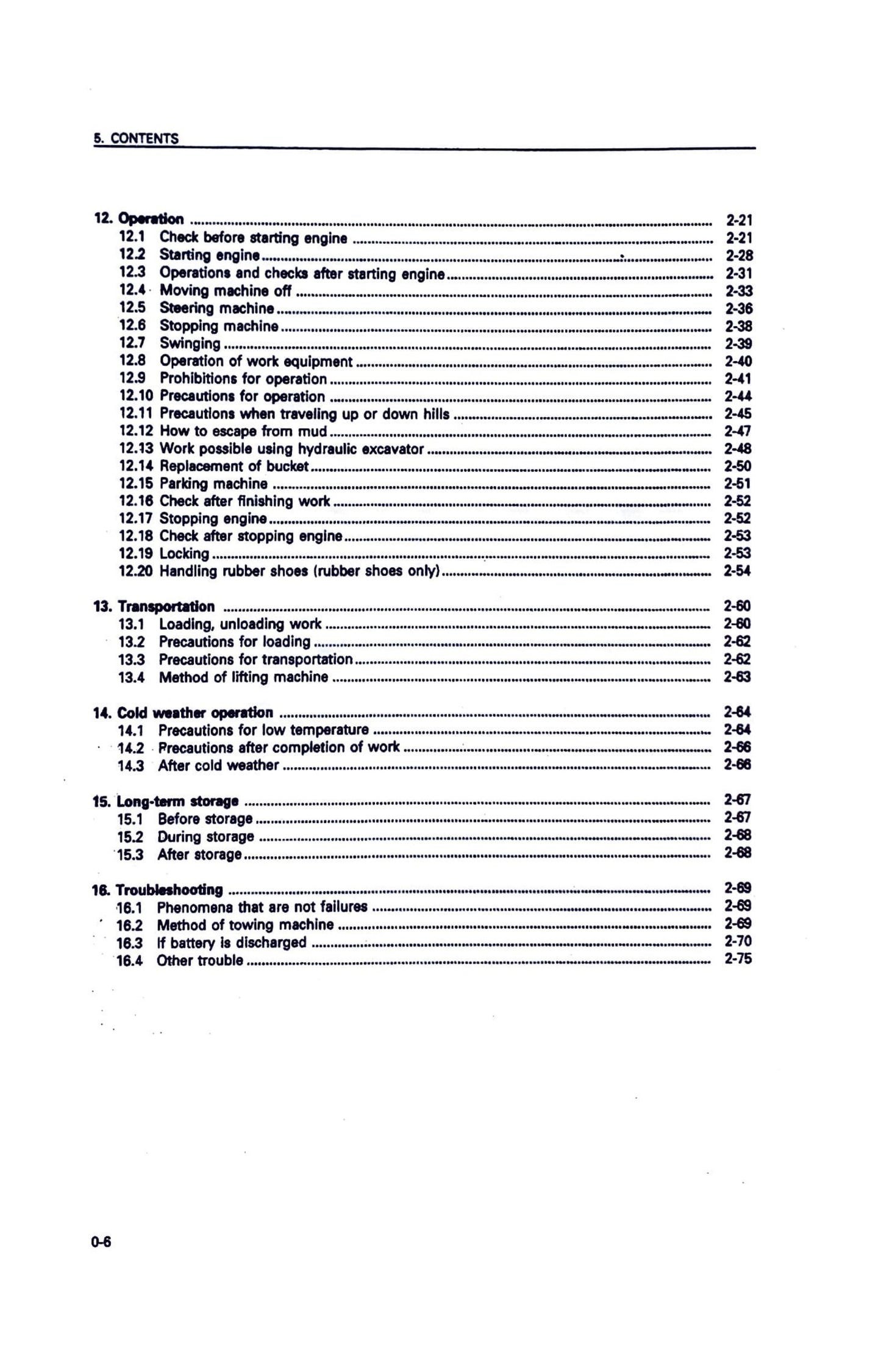 Komatsu PC12R-8 PC15R-8 mini excavator Operation and Maintenance Manual - digital version