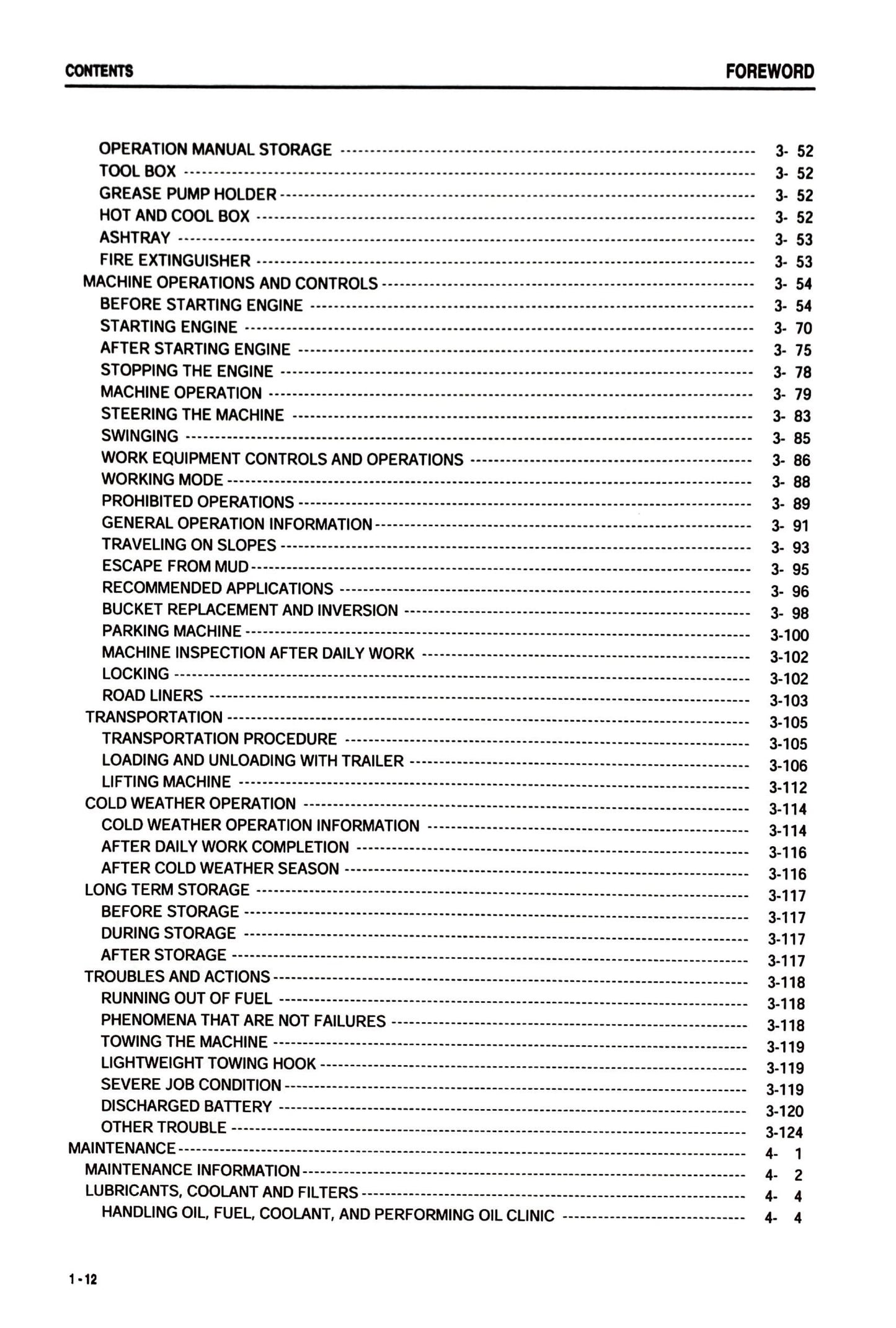 Komatsu PC138US-2, PC138USLC-2 Hydraulic Excavator Operation and Maintenance Manual - SEAM035409T Digital version