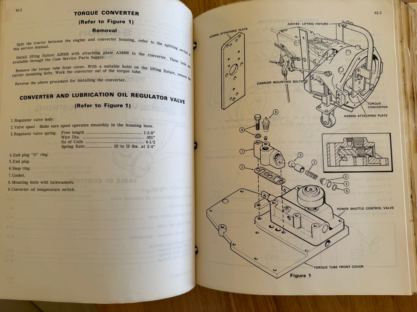 Case 580CK Loader Backhoe and Forklift Service  manual - physical product