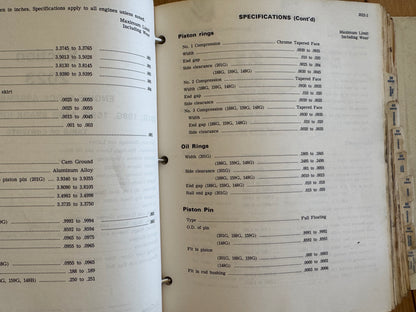 Case 580CK Loader Backhoe and Forklift Service  manual - physical product