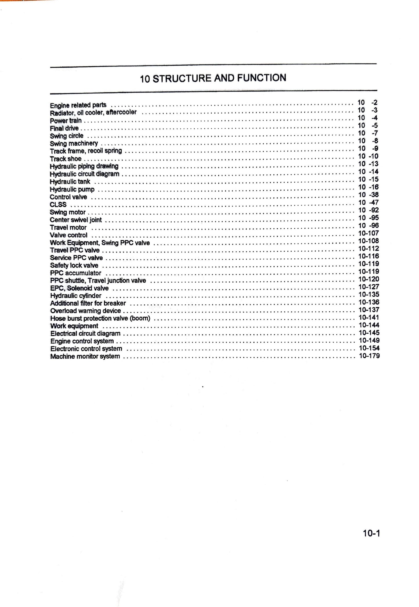 Komatsu PC200, PC200LC-6, PC210LC-6, PC220LC-6, PC250LC-6 Hydraulic Excavators Shop Manual - CEBM000102  Digital version