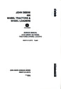 JOHN DEERE 400 WHEEL TRACTORS & WHEEL LOADERS Service Manual SM2074 - digital version