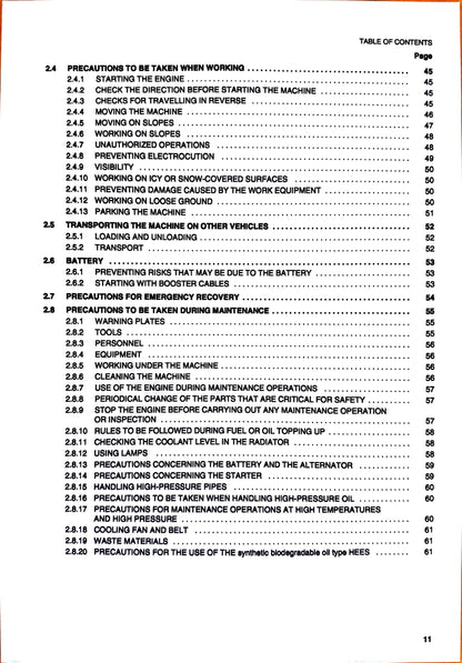 Komatsu PC27R-8 Deluxe hydraulic excavator Operation and Maintenance manual - digital version