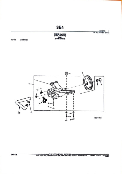 John Deere 540G, 640G, 740G Cable Skidders and 548G, 648G, 748G Grapple Skidders - Parts catalog - PC2515 digital version