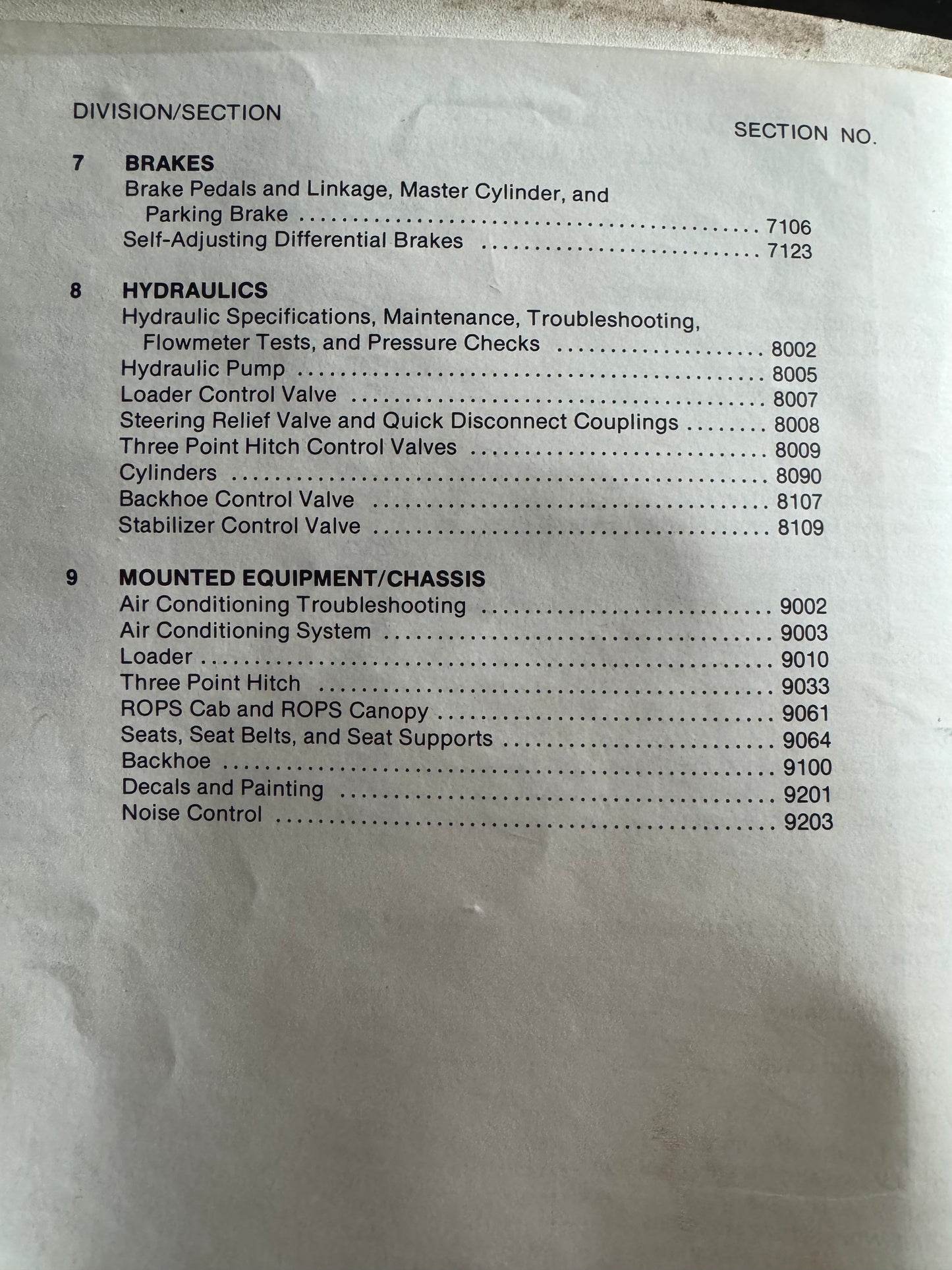 Case 580 Super E Loader Backhoe  Service  manual 8-41700 - physical product