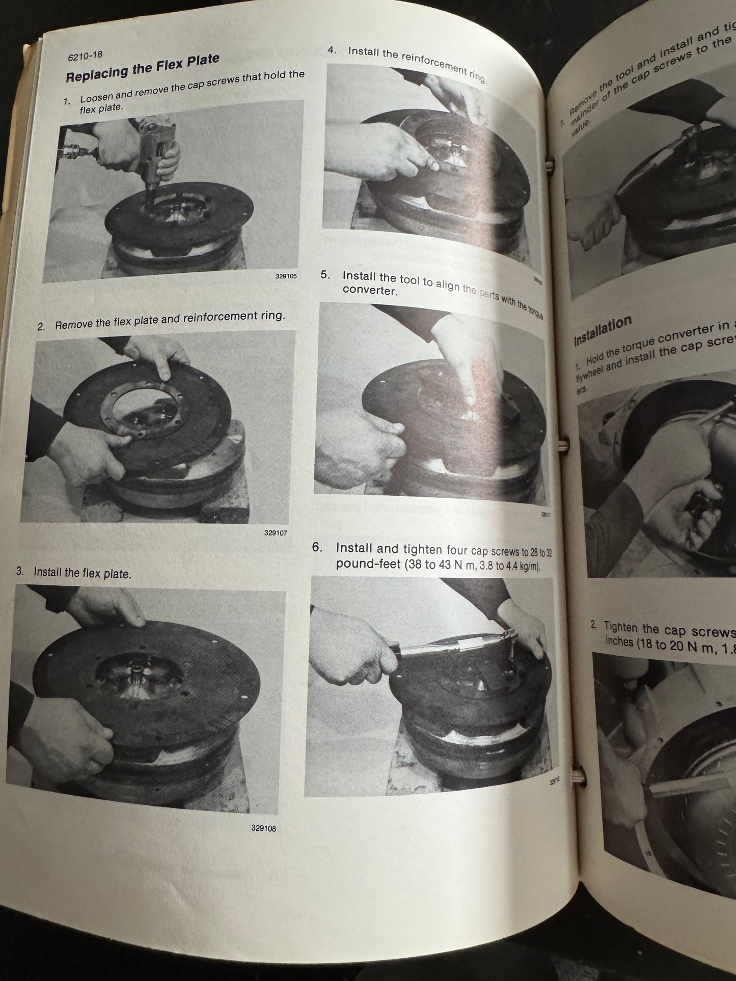 Case 580 Super E Loader Backhoe  Service  manual 8-41700 - physical product