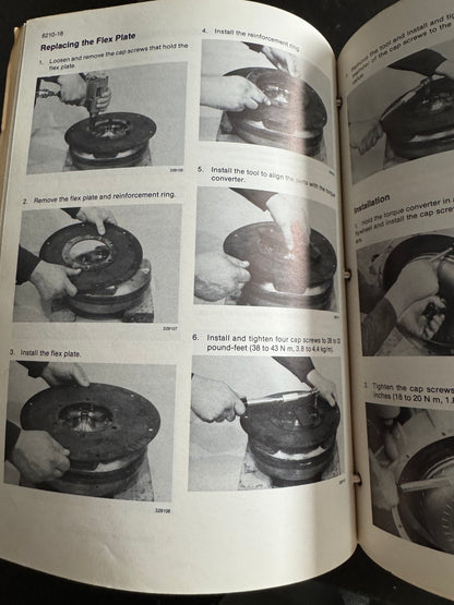 Case 580 Super E Loader Backhoe  Service  manual 8-41700 - physical product