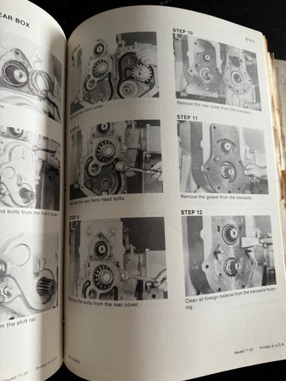 Case 580 Super E Loader Backhoe  Service  manual 8-41700 - physical product