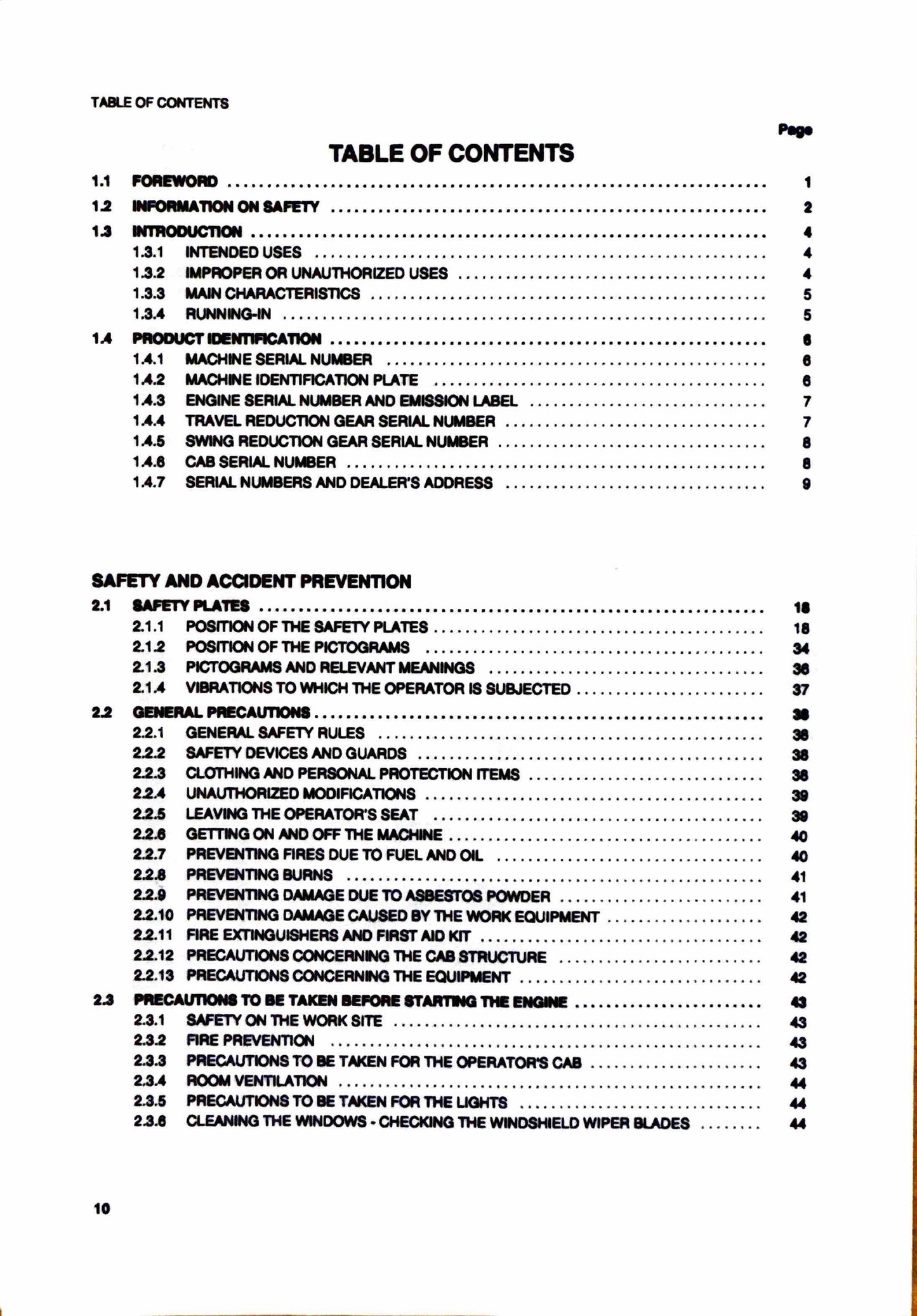 Komatsu PC27R-8 hydraulic excavator Operation and Maintenance manual WEAM003100- digital version
