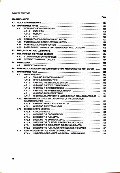 Komatsu PC27R-8 hydraulic excavator Operation and Maintenance manual WEAM003100- digital version