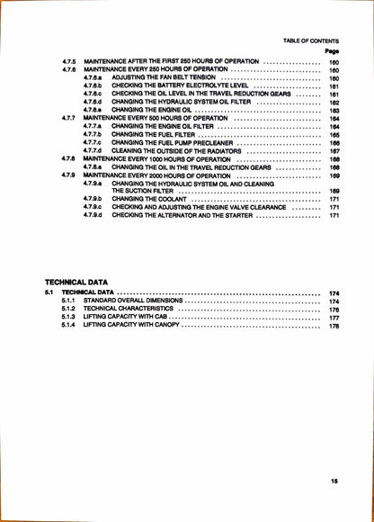 Komatsu PC27R-8 hydraulic excavator Operation and Maintenance manual WEAM003100- digital version
