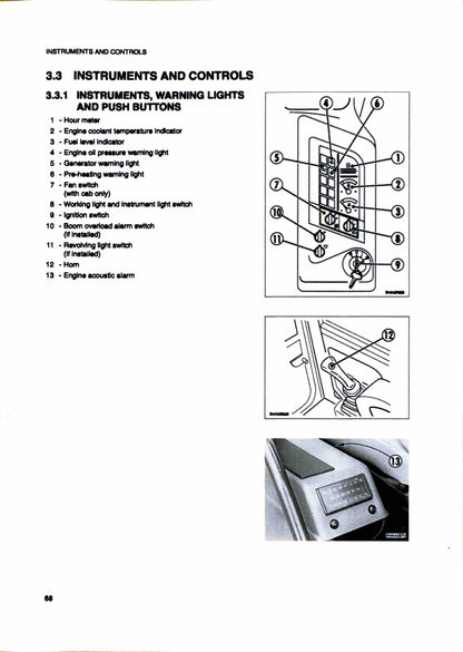 Komatsu PC27R-8 hydraulic excavator Operation and Maintenance manual WEAM003100- digital version