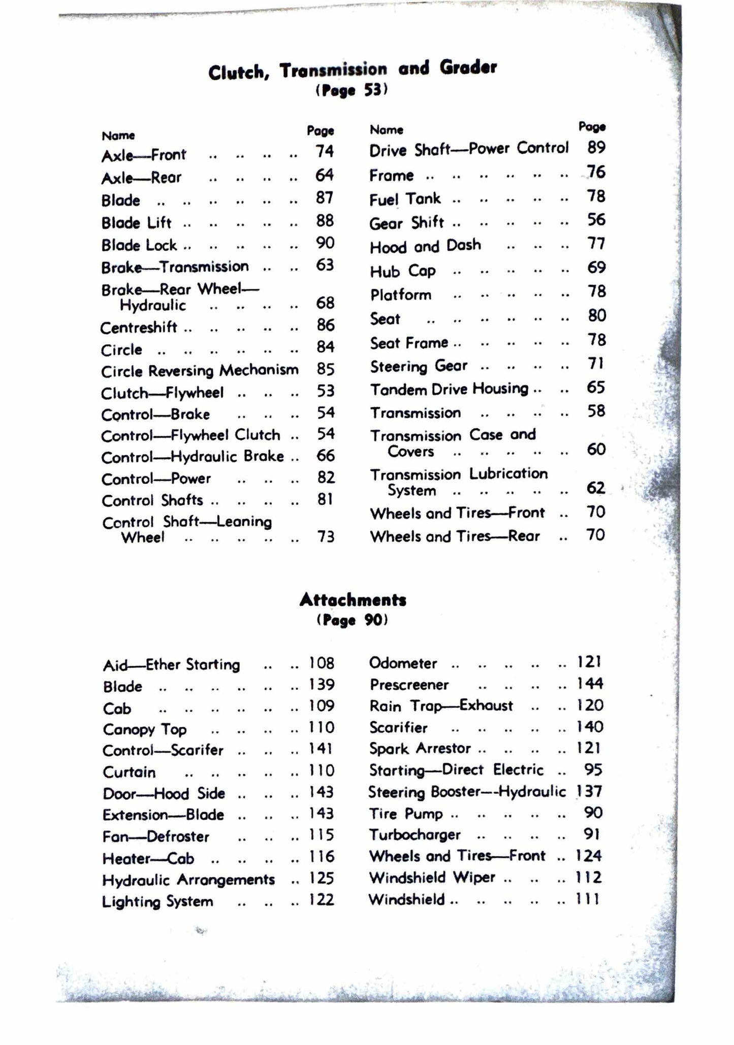 Caterpillar 12 Motor  Grader Parts manual s/n 21F and up - digital version