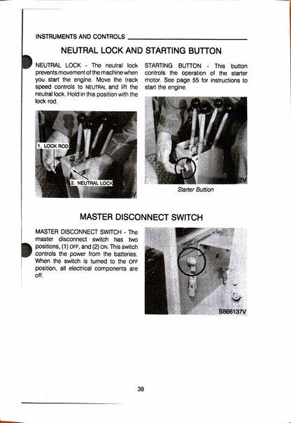 Case 1150E/1155E Crawler Operator's manual Bur 9-9942 - digital product