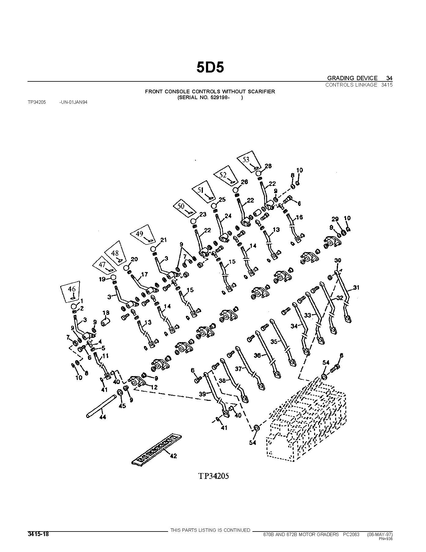 John Deere JD670B AND 672B MOTOR GRADERS - Parts catalog - PC2063 digital version