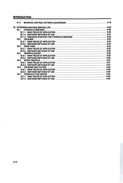 Komatsu PC270LC-6 Hydraulic Excavator s/n A83001 and up -  Operation & Maintenance Manual - CEAM003400  Digital version