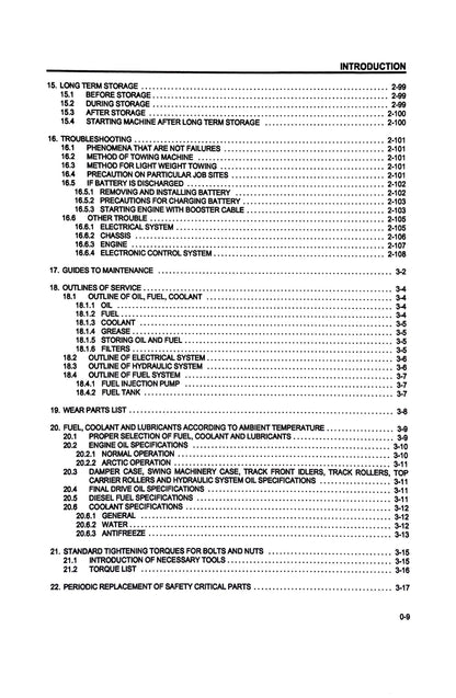 Komatsu PC270LC-6 Hydraulic Excavator s/n A83001 and up -  Operation & Maintenance Manual - CEAM003400  Digital version