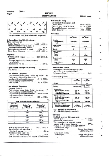 Caterpillar 631B Service manual - s/n 13G1 and up - digital version