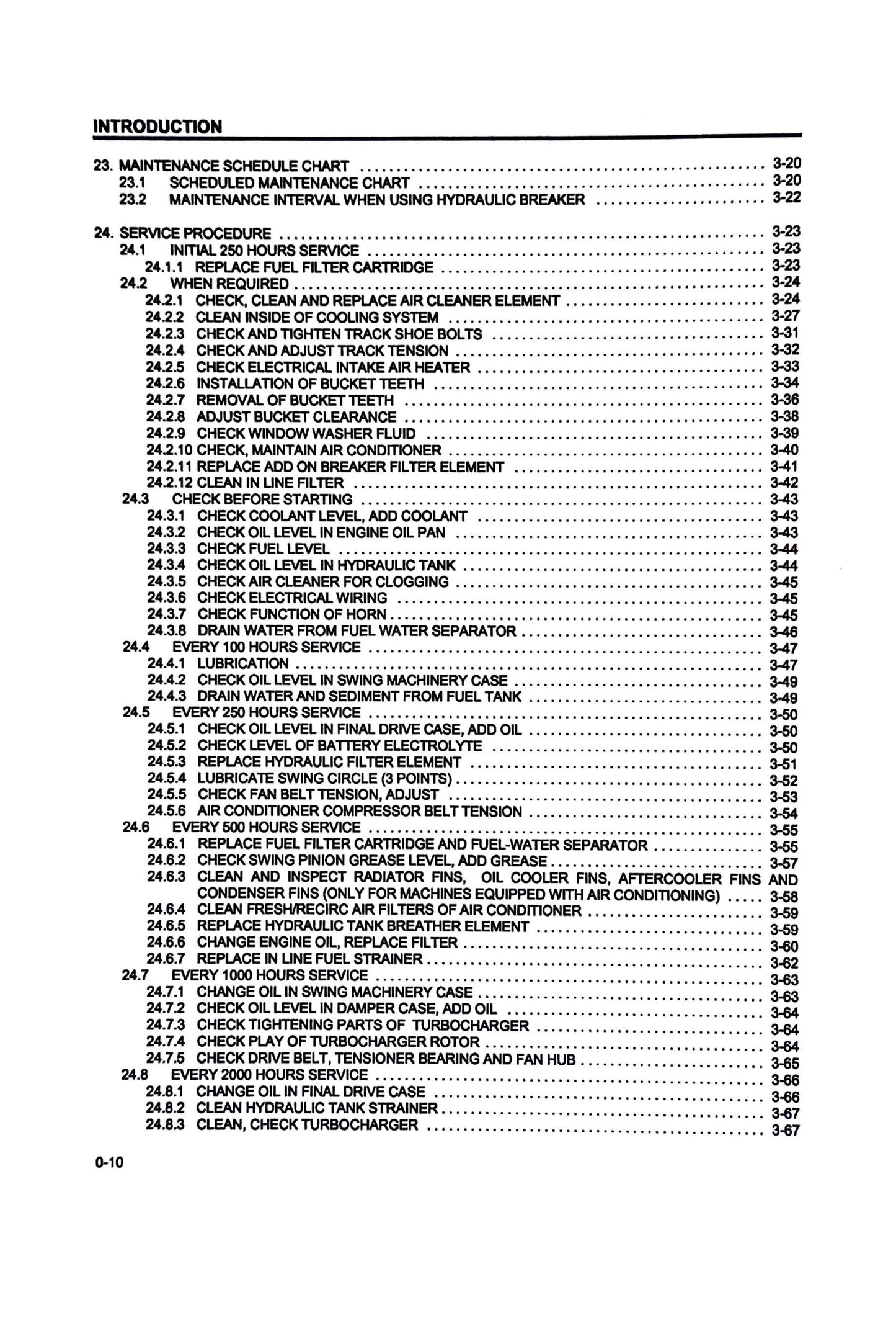 Komatsu PC270LC-6 Hydraulic Excavator s/n A83001 and up -  Operation & Maintenance Manual - CEAM003400  Digital version