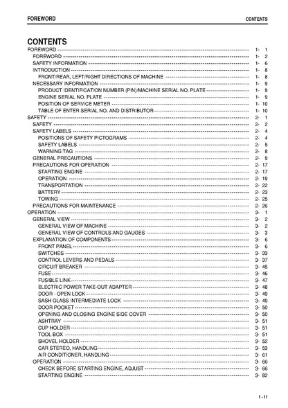 Komatsu D65EX-15, D65PX-15, D65WX-15 bulldozers Operation and maintenance manual  - digital version TEN00057-00