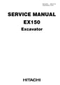 Hitachi EX150 Service Manual - KM 10100 - digital version