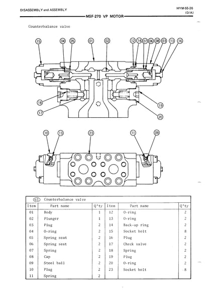 Hitachi EX400, EX400LC, EX400H and EX400LCH Service Manual - KM 10 800  Digital version