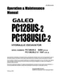 Komatsu PC128US-2, PC138USLC-2 hydraulic excavators Operation and Maintenance Manual - SEAM035408T