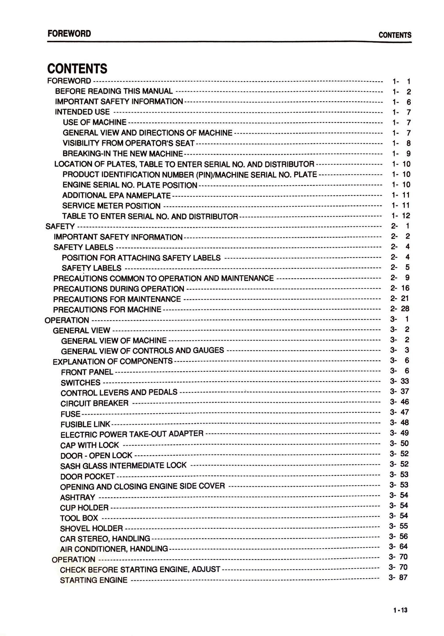 Komatsu  D65EX-15EO, D65PX-15EO, D65WX-15EO Operation and maintenance manual - digital version TEN00103-05