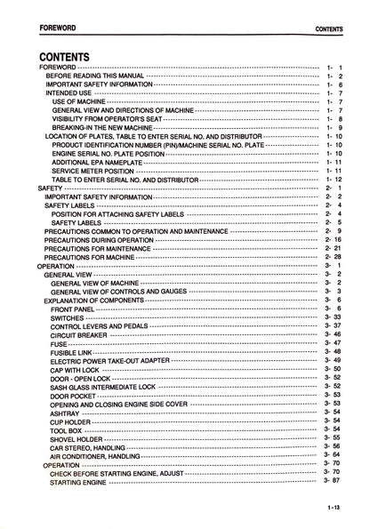 Komatsu  D65EX-15EO, D65PX-15EO, D65WX-15EO Operation and maintenance manual - digital version TEN00103-05