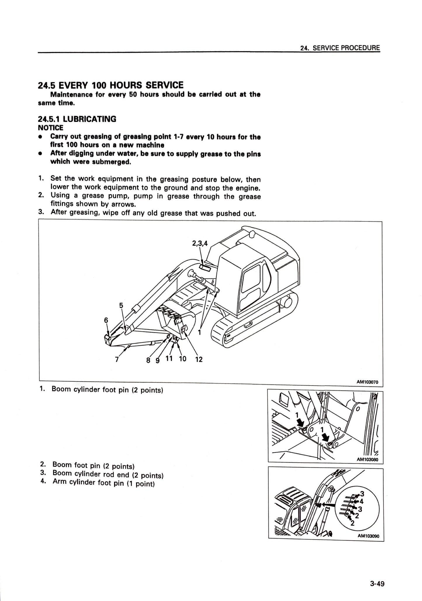 Komatsu PC100-6, PC100L-6, PC120-6, PC120LC-6, PC130-6 Mighty Hydraulic Excavators Operation & Maintenance Manual - SEAM002212T   Digital version