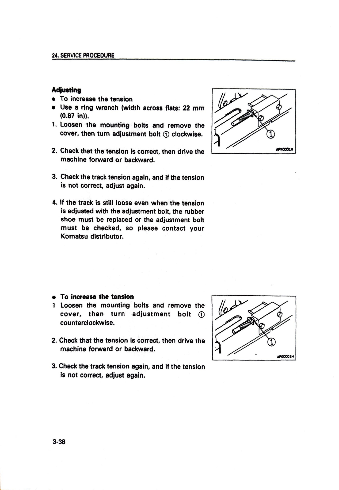 Komatsu PC03-2 hydraulic excavator Operation and Maintenance manual SEAM040600 - digital version