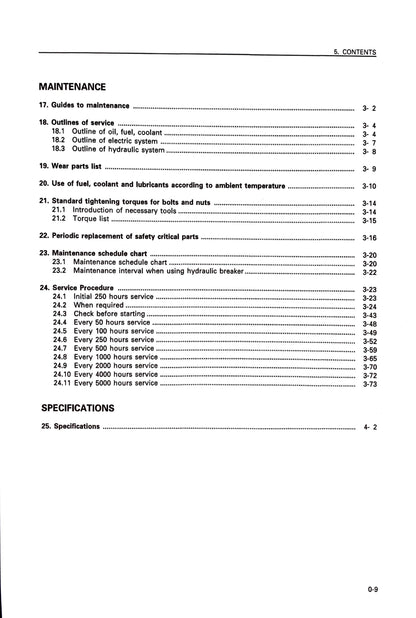 Komatsu PC100-6, PC100L-6, PC120-6, PC120LC-6, PC130-6 Mighty Hydraulic Excavators Operation & Maintenance Manual - SEAM002212T   Digital version