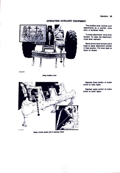 John Deere JD670 Operator's Manual OMT62664 - digital version